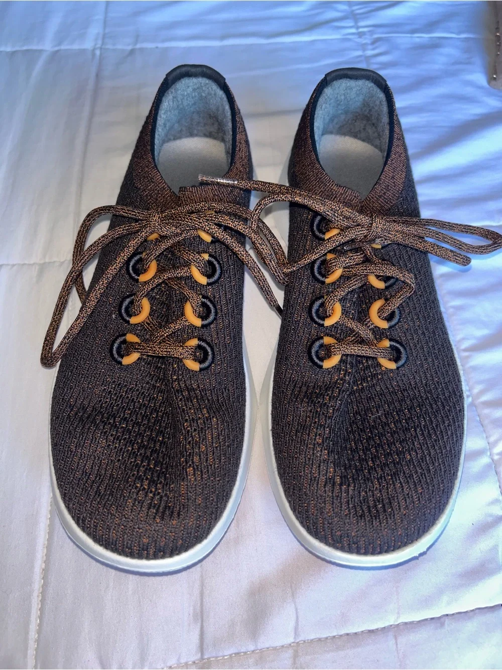 Women’s Allbirds Knit Lace-Up Tennis Shoes - Brown